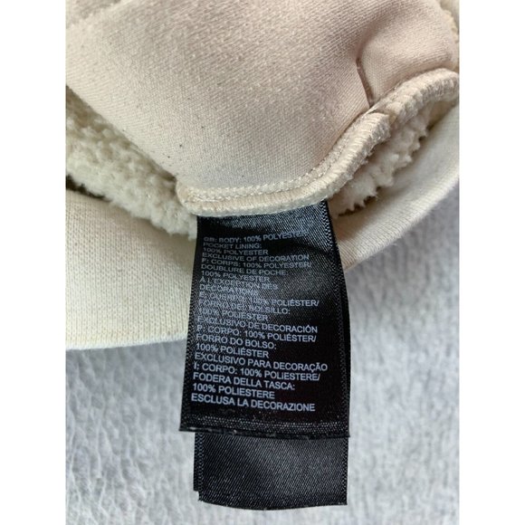 The North Face Sherpa Fleece Hoodie Pullover (Women's Small) Off White - Picture 11 of 13